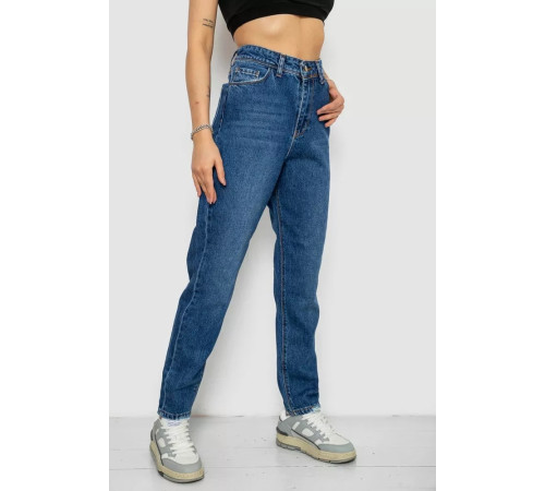 Джинси жіночі MOM, колір синій, 244R5225