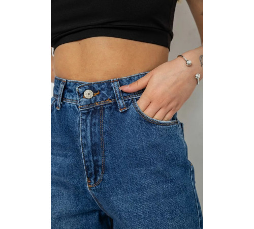 Джинси жіночі MOM, колір синій, 244R5225
