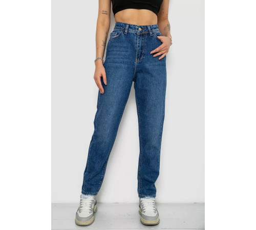 Джинси жіночі MOM, колір синій, 244R5225