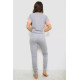 Пижама женская, цвет серый, 243R1488-016
