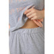 Пижама женская, цвет серый, 243R1488-016