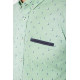Сорочка чоловіча котонова повсякденна, колір зелений, 247R416
