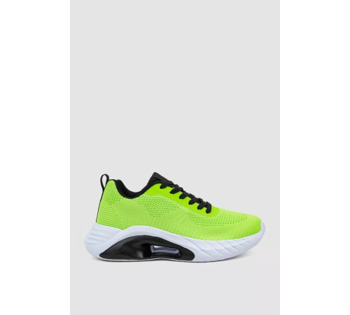 Кросівки чоловічі текстиль, колір салатовий, 243R1071