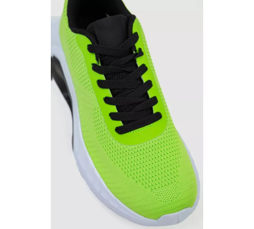 Кросівки чоловічі текстиль, колір салатовий, 243R1071