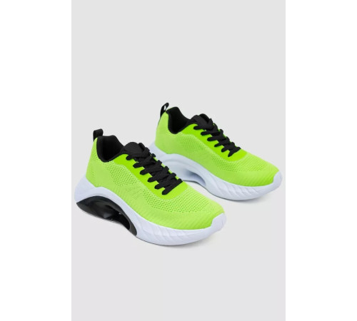 Кросівки чоловічі текстиль, колір салатовий, 243R1071