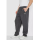 Спортивні штани чоловічі на флісі, колір темно-сірий, 244R4869
