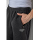 Спортивні штани чоловічі на флісі, колір темно-сірий, 244R4869