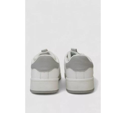 Кроссовки женские кожа, цвет бело-серый, 248RJH900-11