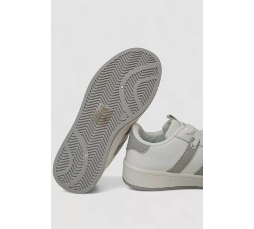 Кроссовки женские кожа, цвет бело-серый, 248RJH900-11