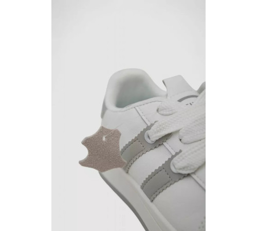 Кроссовки женские кожа, цвет бело-серый, 248RJH900-11