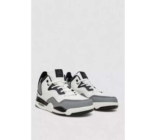 Кросівки чоловічі зимові на хутрі, колір біло-чорний, 248RCX699