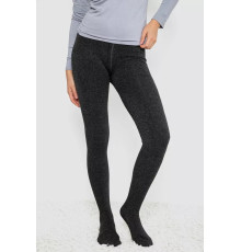 Колготи жіночі утеплені, колір темно-сірий, 139R1196