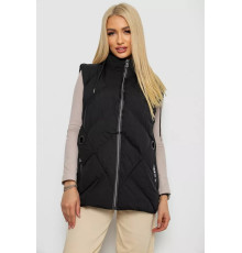 Жилетка женская демисезонная, цвет черный, 238R8810