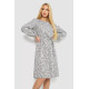 Платье с принтом софт, цвет серый, 214R0226-5
