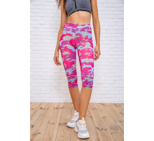 Женские велотреки, принтованные, малиново-фиолетового цвета, 172R4010.