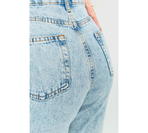 Джинси жіночі MOM, колір блакитний, 164R5570