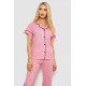 Женская пижама с принтом, цвет розовый, 243R7058.