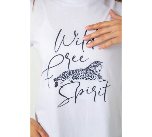 Пижама женская, цвет бело-синий, 219RF-10051.