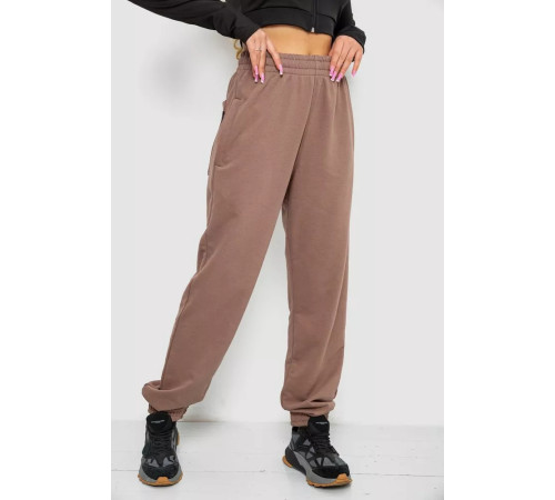 Спортивні штани жіночі демісезонні, колір мокко, 102R415