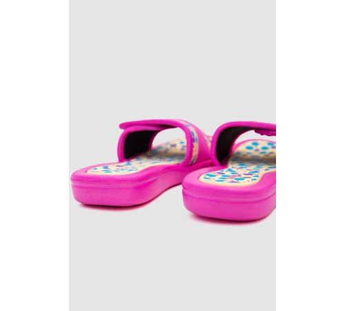 Шльопанці дитячі гумові, колір фуксія, 243R617B-41