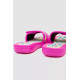 Шльопанці дитячі гумові, колір фуксія, 243R617B-41