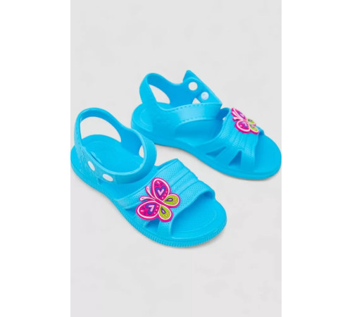 Сандалии для девочки, цвет синий, 243R5001Y