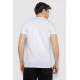 Футболка мужская однотонная базовая, цвет белый, 244R2404
