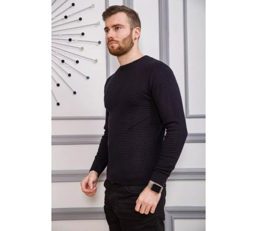 Свитер мужской, цвет темно-синий, 161R804