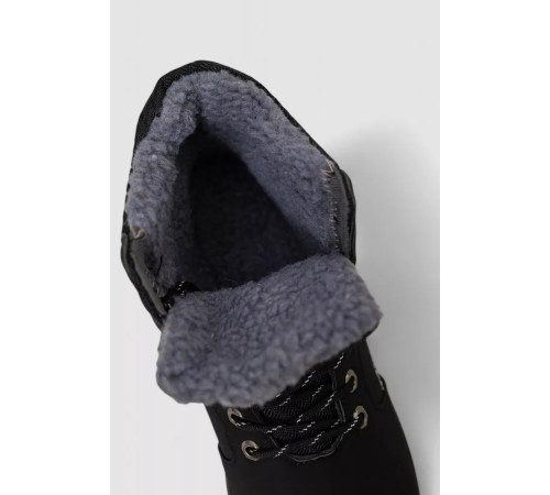 Черевики чоловічі на хутрі, колір чорний, 244R1067