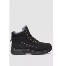 Черевики чоловічі на хутрі, колір чорний, 244R1067