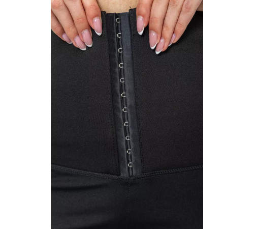 Лосины женские, цвет черный, 131R029