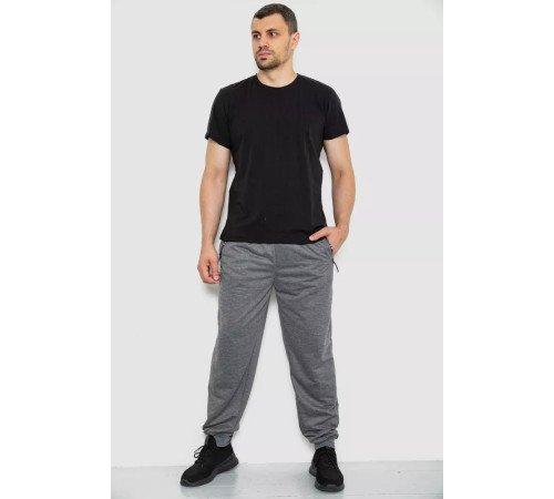 Спорт мужские брюки, цвет серый, 244R41382