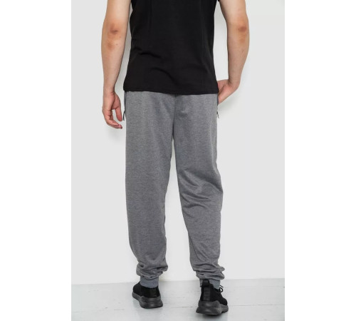 Спорт мужские брюки, цвет серый, 244R41382