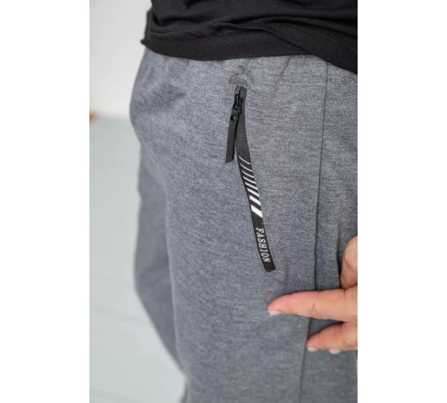 Спорт мужские брюки, цвет серый, 244R41382
