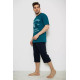 Піжама чоловіча, колір петроль, 243R2009