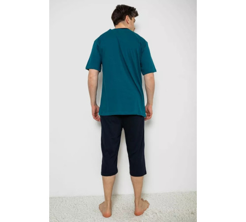 Піжама чоловіча, колір петроль, 243R2009