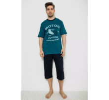 Пижама мужская, цвет петроль, 243R2009