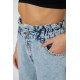 Джинси жіночі Mom-fit, колір блакитний, 244R1601S20