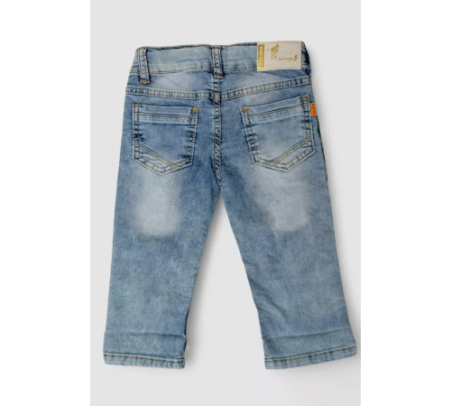Капрі джинсові для дівчаток, колір блакитний, 247R2606-1