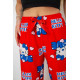 Брюки женские домашние, цвет красный, 238R1101-1.
