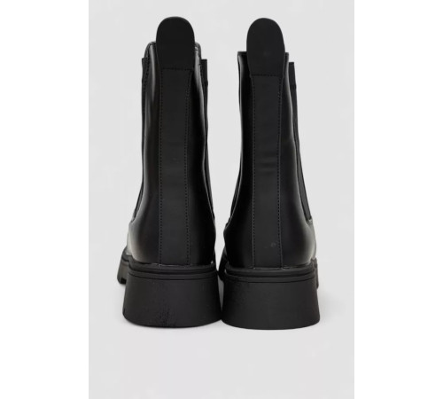 Черевики жіночі зимові на хутрі, колір чорний, 243RPM3143