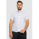 Рубашка мужская с принтом, цвет белый, 214R6917-4