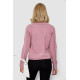 Гольф женский однотонный, цвет темно-пудровый, 244R1516.