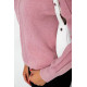 Гольф женский однотонный, цвет темно-пудровый, 244R1516.