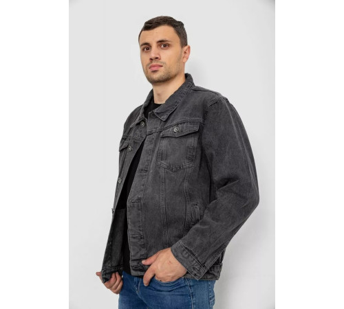 Куртка мужская джинсовая, цвет серый, 244RMA009