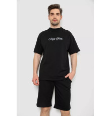 Костюм чоловічий повсякденний, колір чорний, 238R1569