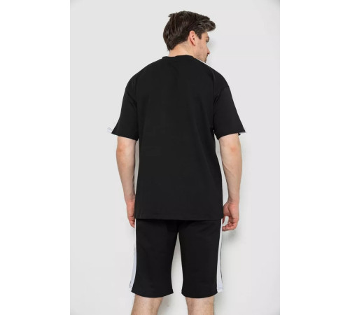 Костюм чоловічий повсякденний, колір чорний, 238R1569