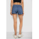 Шорты женские с принтом, цвет джинс, 238R7164-2