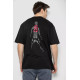 Мужская футболка с принтом, цвет черный, 244R7024