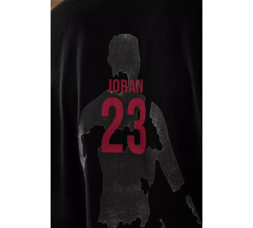 Мужская футболка с принтом, цвет черный, 244R7024